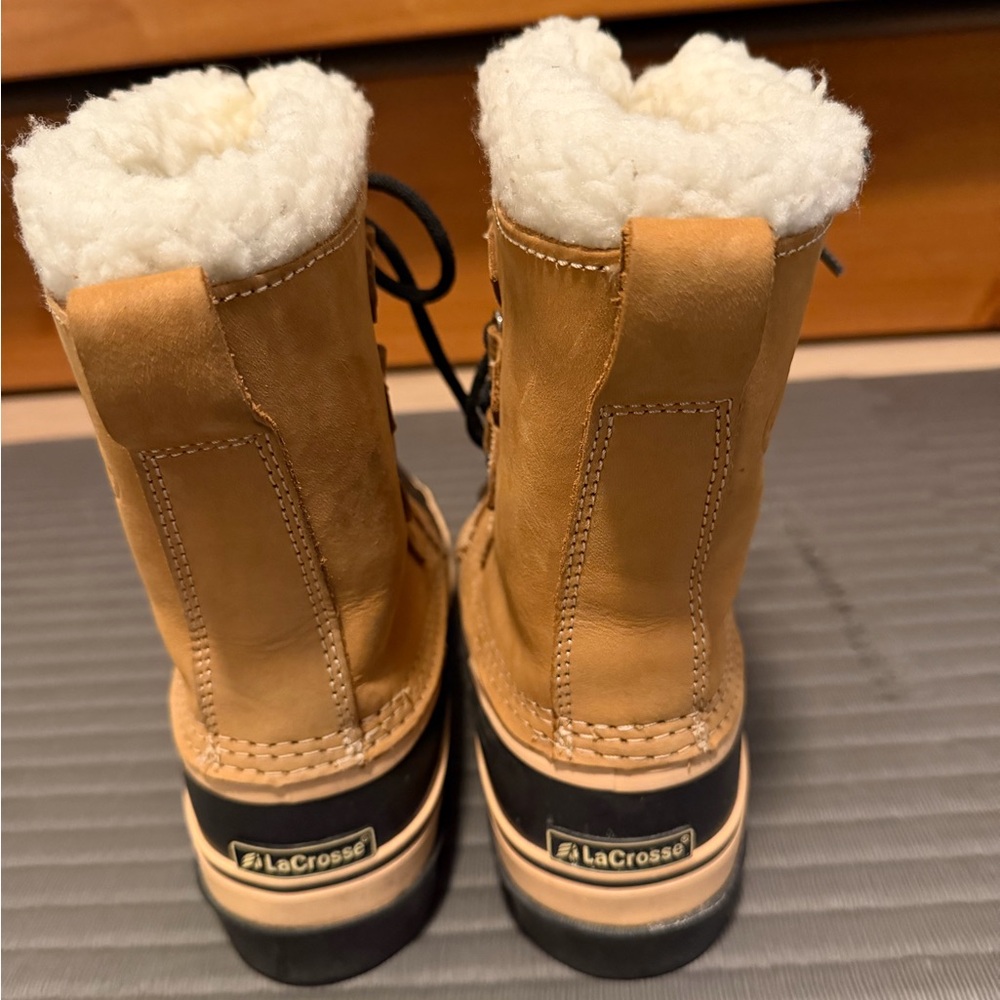LaCrosse Tan and Black Boots - Picture 2 of 10